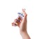 Anal plug Sexus Glass, glass, transparent, 14 cm, d = 3.5 cm