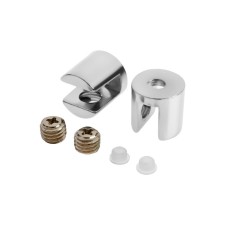The commander of the PL003, h = 8 mm, chromium color, set 2 pcs.