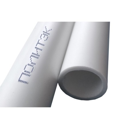 Polypropylene pipe "Political", single -layer, d = 20 x 1.9 mm, pn 10, 4 m, white