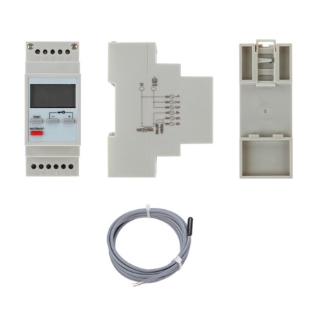 Digital thermoregulator RX-157 programmable (on DIN-RAC) Rexant-1