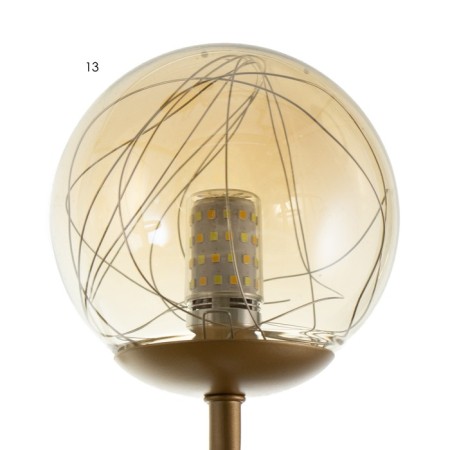 Mirbis chandelier 6XLED 4000K 30W 3xg9 gold 75x75x59cm Bayerlux-9