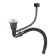 Moika Fabia Profi, 40x50 cm, Sredal, S = 3.0 and 0.8 mm, siphon with overflow + basket