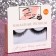 Falled eyelashes "seductive view", without glue, black color