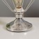 Board lamp "Silen" 1x40W E27 Chrome Risalux