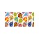 Basket for toys "Abundance of balloons, size 35x50 cm