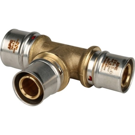 STOUT SFP-0005-322626, D = 32 x 26 x 26 mm, transition, brass