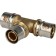 STOUT SFP-0005-322626, D = 32 x 26 x 26 mm, transition, brass