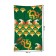 Decorative panel with photo printing "Fire Dragons", vertical, size 100x150 cm