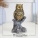 Figure "Filin on the tree" gold, 14x8x7cm