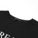 Female home set (T -shirt/shorts), black/milk color, size 46