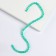 Beads made of natural stone "Cat Eye" set of 50 pcs., 1 pc. -8 mm, light green