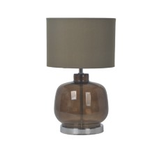 Лампа настольная Gerhort G32191/1T CR+BR BR, 1х40Вт, E14, 40,5х25х25 см, цвет коричневый