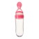 A bottle for feeding with a spoon, silicone, from 5 months, 90 ml., Mix color