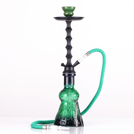 Hookah assembly for smoking "Dublin", 52 cm, green