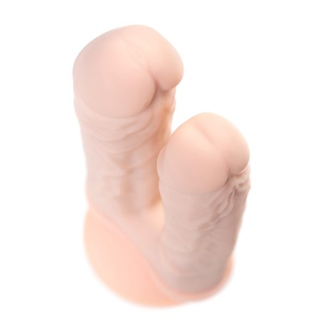 Fallomitator for double penetration Realstick Silicone Armie H, Maiglexpan, 19 cm-7