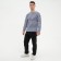Longlit male, white/blue color, size 46