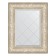 Mirror with engraving in the baguette frame, vignette silver 109 mm, 60x78 cm