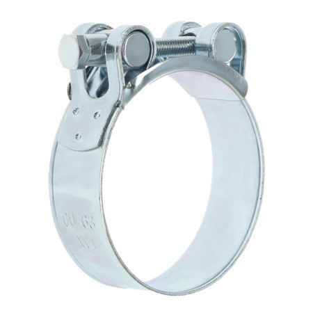 The clamp zein English, diameter 60-63 mm, width 22 mm, galvanized-6