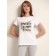 Female T -shirt, size s, white color