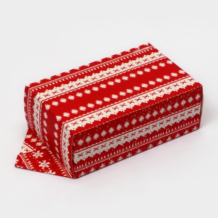 New Year. Gift box - New Year's Folding Candy "New Year's card", 14 x 22 x 8 cm.-1