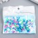 Beads for PVC creativity "Ring of blue-green" set ≈ 330 pcs 0.1x0.6x0.6 cm