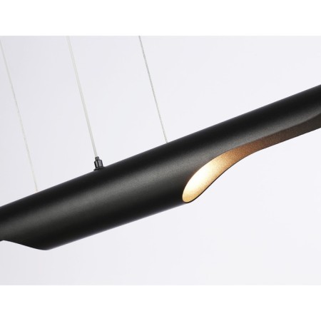 Suspended lamp with a replaceable lamp Ambrella Light, Techno, TN5157, E27, Black Color-5