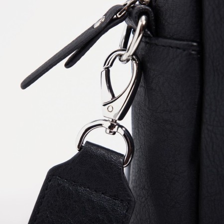 Male bag, "Medvedkovo", black color-3