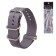 Solomon watch strap, 24 mm, l-27 cm, gray