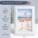 Photo frame plastic 10x15 cm "Silver patina on white" 18x13 cm