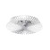 Mantra Himalaya, LED, 4900lm, 2700-5000K, 186 mm, white color, white