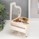 Musical Musical Casket "White Royal with Ballerina" 12x13.5x8.5 cm
