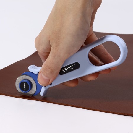 Cutting knife, d = 28 mm, 15 × 3.5 cm, blue color-6
