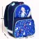 School backpack with an ergonomic back, 37x26x15 cm, cold heart