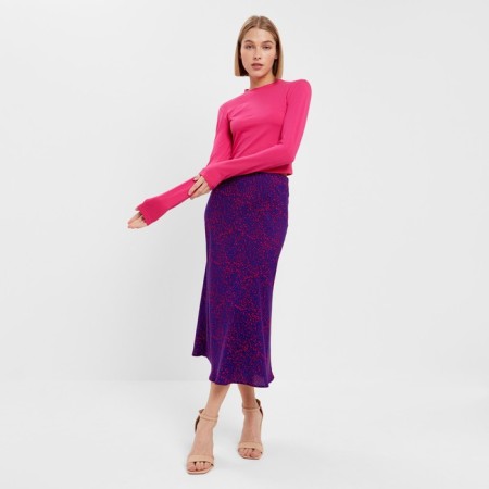 Women's skirt Minaku: Enjoy Blue color, rr 42