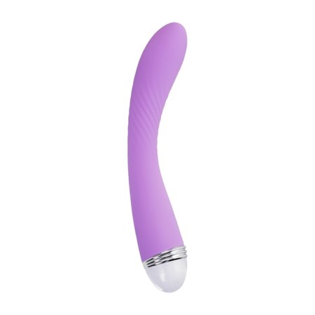 Vibrator Flovetta by Toyfa Lantana, silicone, purple color, 22 cm-7