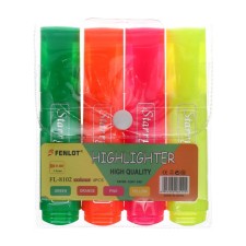 A set of markers-textbooks, 4 colors, 5 mm