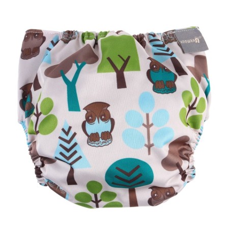 Reusable diaper "owl"-4