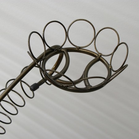 Flower stand, floor, 4 pots, d = 14 cm, bronze, "lily"-2