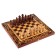 Chess "Figures", wooden board 40 x 40 cm, King H-9 cm, Pig H-4.5 cm