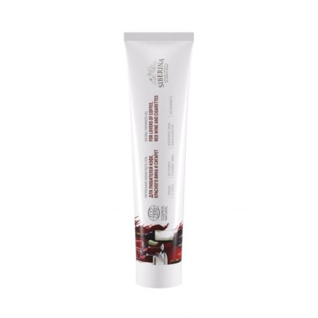 Natural toothpaste-gel "For lovers of coffee, red wine and cigarettes", 75 ml