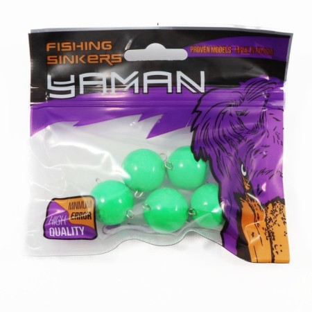 Cargo Cheburashka painted collapsible Yaman 5 pcs., 56 g, green-3