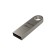 Flash drive maxvi mk, 64 GB, USB2.0, th he is up to 25 MB/s, PLO up to 15 Mb/s, silver