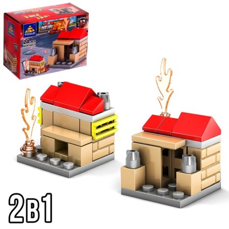 Designer Firefighters "Technique", 16 types, mix-11