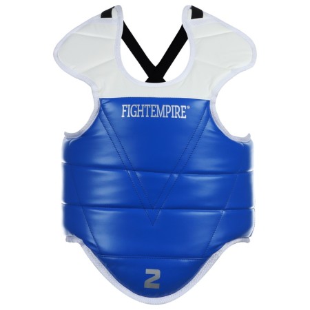 Vest (tread) for thakvondo, bilateral, red and blue, size 3