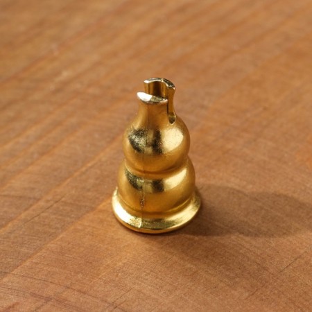 Stand for incense sticks and spirals, 2.3 x 1.3 cm, gold-2