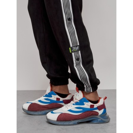 Joggers are sports male, size 56, black color-9