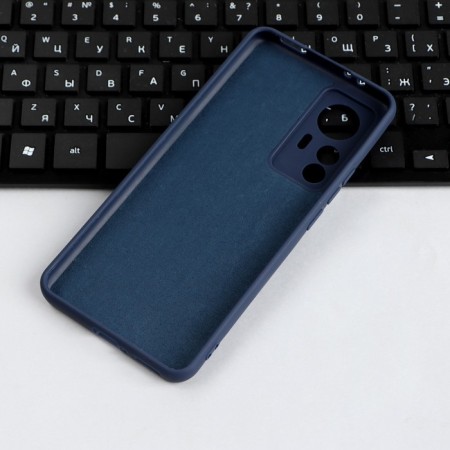 Ibox Case case for Xiaomi 12t phone, silicone, camera protection, blue-2