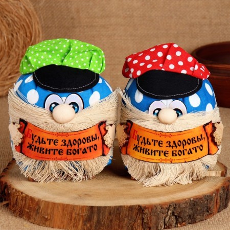Brownie Gosh "Be healthy, live rich", in a cap, 16 x 12 cm, mix-5