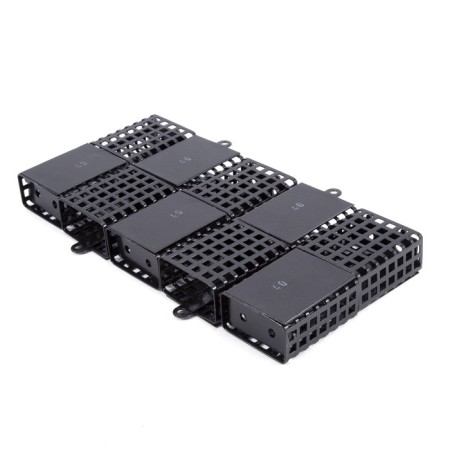 Feeding feeder Yaman rectangular 40 g, metal, removable plastic bottom, packaging 10 pcs. 106948-1