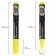 MARKER CHLOVA BRAUBERG "Pop-Art", 5mm, yellow, fluor. Wash, for smooth surface151528